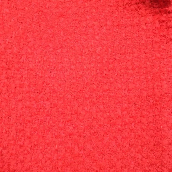 Boden red orange tweed statement blazer snap 10 - Picture 4 of 10